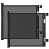 LAOTIES 55" Retractable Baby Gate,2 Pack Extra Wide Mesh Dog Gate,Child Safety Gate for Indoor And Outdoor Use - 3 of 4