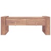 vidaXL Solid Teak Wood Coffee Table - Colonial-Style Wooden Table with Sturdy Hardwood Top - 4 of 4