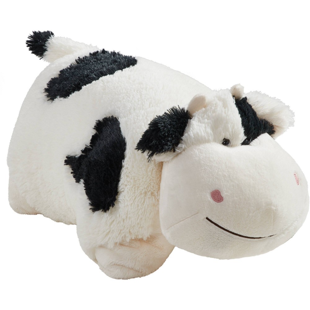 Photos - Pillow Pillow Pets Cozy Cow Small Kids'  - : Plush Novelty Throw, Machine Washable, Indoor Use, Polyester Fill 