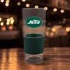 NFL New York Jets 22oz Pilsner Glass with Silicone Grip - 2 of 2