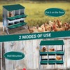 Jojoka Chicken Nesting Box with Lid, Roll-Away Nest Box for Chicken Coop, Chicken Laying Box Without Bracket Legs to Protect Eggs - 2 of 4