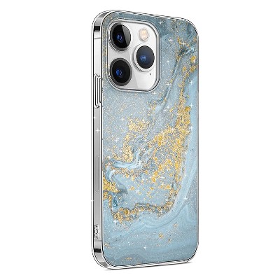 SaharaCase MagSafe Phone Case for iPhone 15 Pro Shock Absorbing Blue Marble (CP00462)