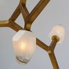 ET2 Lighting Blossom 5 - Light Pendant in  Natural Aged Brass - 3 of 4