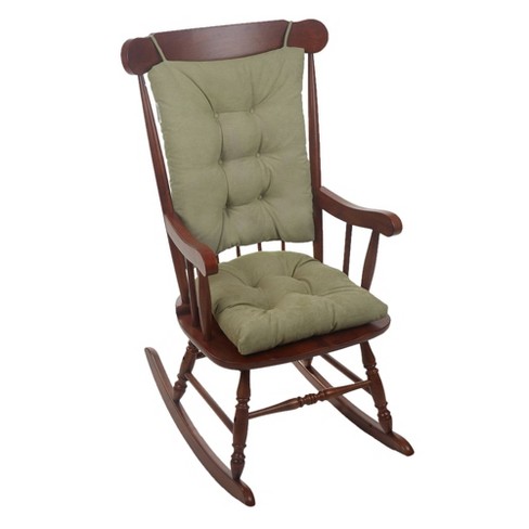 15 in. x 16 in. Gripper Non-Slip Twillo Thyme Tufted Chair