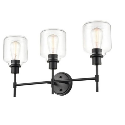 Millennium Lighting 3 - Light Vanity in  Matte Black