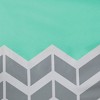 Kumasinova 84"/63" Chevron Print Room Darkening Curtains Panel Pair,2PCS Window Curtains with Grommet Top,Kitchen Curtains with Thermal Insulation - 4 of 4