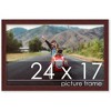 PosterPalooza | Classic Modern Brown Picture Frame - UV Acrylic, Backing Board, Hanging Hardware Included - 3 of 4