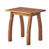 Slatted Outdoor Accent Table, Coastal Style Patio End Table for Outside Use, Outdoor Side Table -Christopher Knight Home - 4 of 4