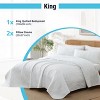 HLC.ME Benji - 3 Piece Quilt Set, Lightweight Bedspread Coverlet Set - 3 of 4