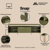 Manhattan Comfort 85" Dumbo TV Stand for TVs up to 80" Olive Green - 3 of 4