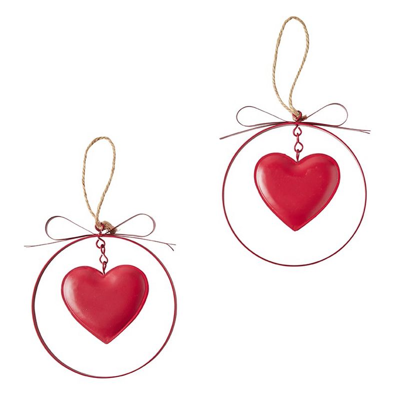 The Lakeside Collection Sets of 2 Hanging Ornaments, 1 of 4