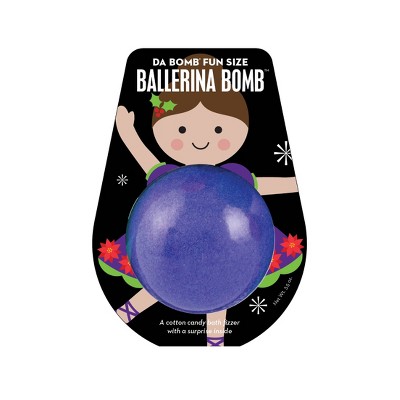 Da Bomb Bath Fizzers Ballerina Fun Size Bath Bomb - 3.5oz