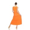 Women's Scoop Neck Tiered Midi Dress - White Mark - 3 of 4