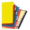 Avery Write-On Tab Plastic Dividers w/White Labels 8-Tab Letter 23084 - 3 of 4