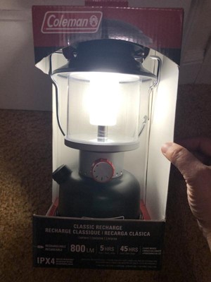 Coleman Classic Recharge 800 Lumens LED Lantern Black