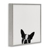 Stupell Industries Dog Peeking From Below, 12" x 12" - 3 of 4