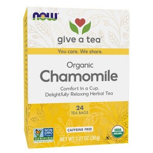 Now Foods Comfy Chamomile Tea Organic  -  24 Bag - 1 of 2