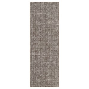 Washable Indoor Modern Solid Soft Non Slip Area Rugs for Bedroom Living Room, Low Pile Thin Carpet - 1 of 4