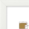 Craig Frames Contemporary White Satin Single Image Picture Frame, Set of 4 - image 4 of 4