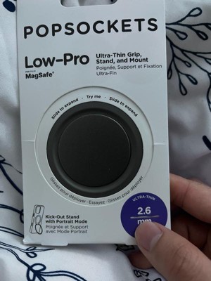 PopSockets Low-Pro Grip for MagSafe Ultra-Thin Magnetic Phone Grip