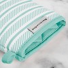 KitchenAid 2pk 5.5''x8" Albany Mini Oven Mitt Mineral Water: Cotton & Polyester, Machine Washable, Striped, Blue - 2 of 4