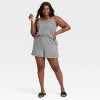 Women's Mid-Rise Linen Pull-On Shorts - A New Day™ - 3 of 3