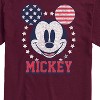 Men's - Disney - Mickey Mouse Ears USA Flag With Stars Short Sleeve Graphic T-Shirt - 2 of 4