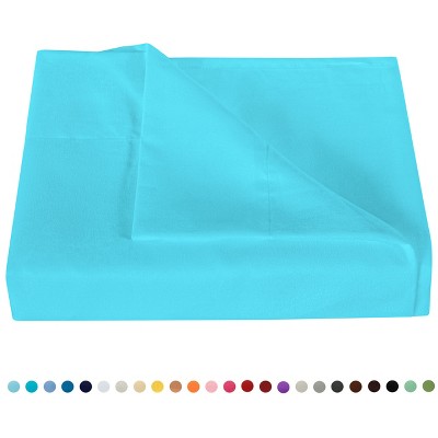 Brushed Microfiber Flat Sheet Only, Super Soft Hotel Quality Top Sheet - NTBAY