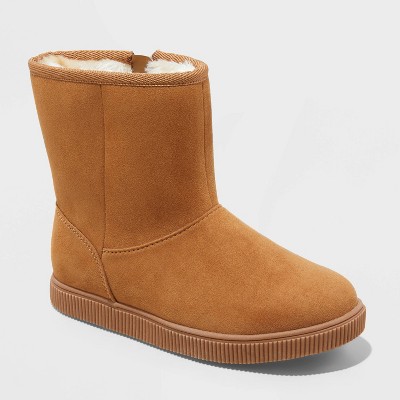 Cat Jack Brandclub Kids Holland Shearling Style Boots Cat Jack Cognac 1