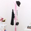 Unique Bargains Coat Clothes Jacket Hat Rack Umbrella Stand Metal Tree Hanger 69" 12 Hooks - 3 of 4