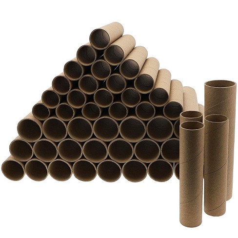 Download Bright Creations 50 Pack Brown Cardboard Paper Tube Rolls For Crafts 2 Sizes Target
