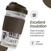 Design for Living Fliptop Thermal Mug, Set of 2 - Brown - 3 of 4