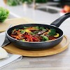 Oster 9.4 in. Nonstick Aluminum Frying Pan in Graphite Grey - image 2 of 4