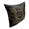 Disney Star Wars The Mandalorian Golden Group Throw Pillow 18x18 Inches - 2 of 2