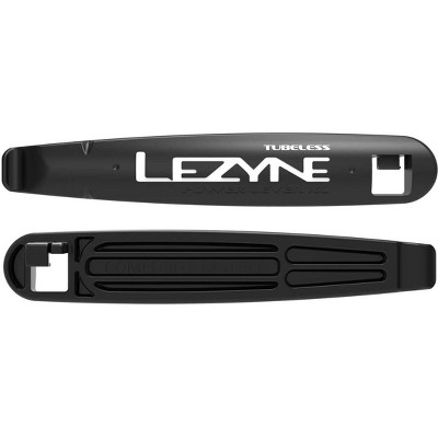 LEZYNE Tubeless Power XL Bicycle Tire Lever, Fiber Reinforced Composite, Spoke Hook, Extra Long, Bike Matrix Levers - Black