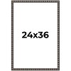 PosterPalooza | Deco Black Picture Frame - UV Acrylic, Foam Board Backing, Hanging Hardware - 2 of 4