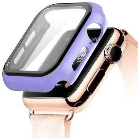 Entronix Apple Watch Series 10, 46mm Case - Built-In Screen Protector, Purple - image 1 of 4