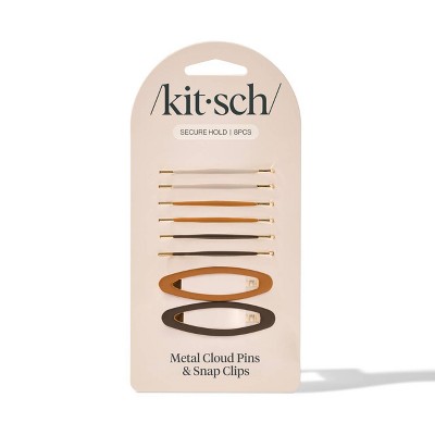 Kitsch Cloud Bobby Pins with Snap Clips Set - Sedona - 8ct - image 3