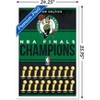 Trends International NBA Boston Celtics - Champions 24 Framed Wall Poster Prints - 3 of 4