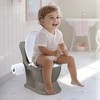 Dolu Nuve Educational XL Potty, Flip-Top Lid for Children 18 Months & Up, Grey - 2 of 3