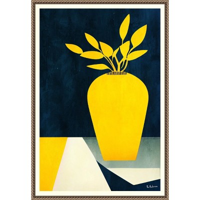 Amanti Art June Flowers by Bo Anderson Canvas Wall Art Print Framed 16 x 23-in.