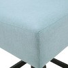 NicBex Dining Chairs Upholstered Chair with Leather Accent for Dining Table with Wooden Frame for Kitchen, Bedroom - 3 of 4