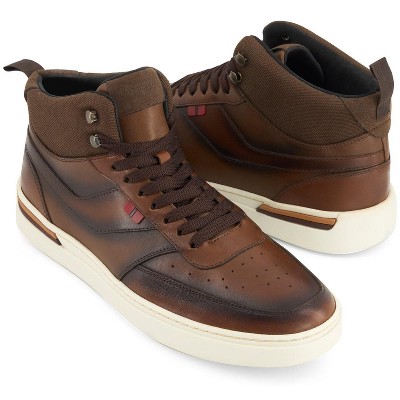 Andrea Men's Sneakers Leather 90526-3804421 Dark Brown 10 — фото 3