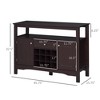 NicBex Buffet Cabinet with Storage Farmhouse Kitchen Sideboard Cabinet with Sliding Barn Doors for Kitchen,Dining Room,Hallway - 3 of 4