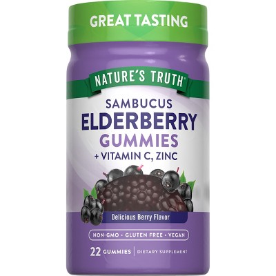 Nature's Truth Elderberry Gummy - 22ct