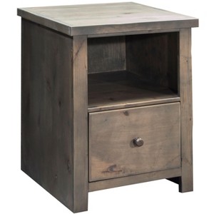 NicBex File Cabinet with 1 Shelf,Office Cabinet with Round Knob Design,Modern Vertical Storage Cabinet,Filing Cabinets for Home Office - 1 of 4