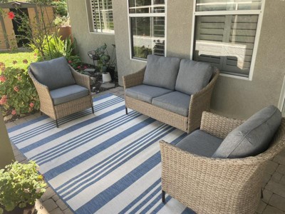 Robin Multi Stripe Indoor/Outdoor Area Rug — nuLOOM