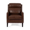 28.25'' Upholstered Club Chair with Waterfall Back, Tapered Legs, Rubberwood Legs and Plush Seating - 2 of 4