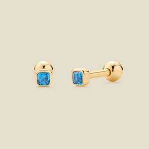 Made By Mary | December Birthstone Stud Earrings - 1 of 4
