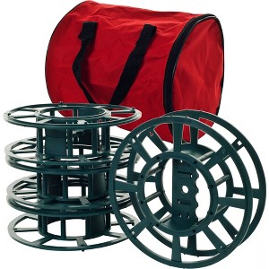 Stalwart Cord Reels for Christmas Lights - 4pk - 1 of 4